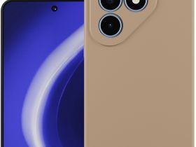 Клип-кейс Krutoff Silicone для TECNO Pova 7 Neo Бежевый