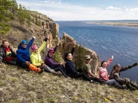 Водопады и ледяные пещеры скал Еланка Куччугуй Кэтэмэ - скалы Еланки - п. Еланка