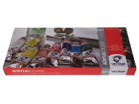 ?Набор акрила Talens "Van Gogh" 10 цв*40 мл + аксессуары