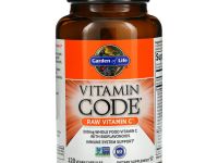 Garden of Life, Vitamin Code, витамин C RAW, 250 мг, 120 веганских капсул
