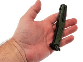 Складной нож НОКС Финка 2 Black, сталь D2, рукоять микарта