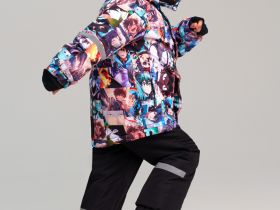 Куртка текстильная с полиуретановым покрытием для мальчиков