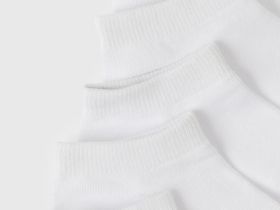 Носки для девочек, 5 пар, Белый