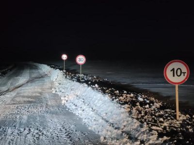 На дороге «Анабар» открыли автозимник Саскылах – Юрюнг-Хая