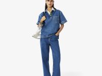 Женская рубашка-поло Lacoste Loose Fit из огранического хлопка