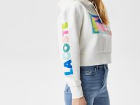 Женская толстовка Lacoste свободного кроя