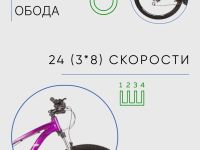 Женский велосипед Stinger Vega Evo 29, год 2021, цвет Фиолетовый, ростовка 19