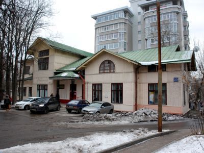 Здание Кунцевского волисполкома, в котором в 1918-1920 гг. Ленин Владимир Ильич неоднократно выступал