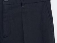 Укороченные брюки с эластичным поясом