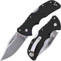Нож складной Cold Steel Mini Recon 1 Clip Point, сталь AUS-10A, рукоять термопластик GRN, черный
