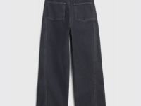 Объёмные джинсы Baggy для девочек, Коричневый