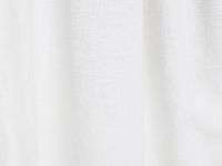 Широкие льняные брюки, Белый