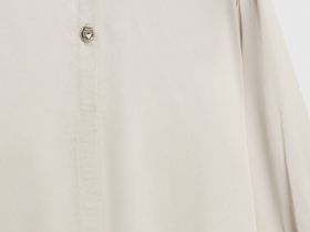 Сатиновая блузка из вискозы, Бежевый