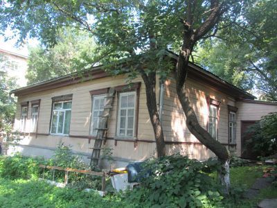 Дом А.И. Лымаря. Здесь в 1918 -1922 гг. размещалась конспиративная квартира Владивостокского подпольного ревкома