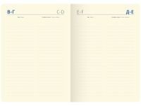 Ежедневник недатированный, кожзам, Berlingo "Vivella Prestige" А6 160 л, черный