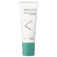 Отшелушивающий шампунь с морской солью Amos Professional Green Active Sea Salt Scaling Shampoo