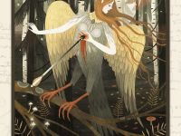 Открытка Дворникова А. "Сирин"