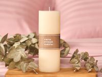 Свеча Пламя/Fiamma классическая, слоновая кость I