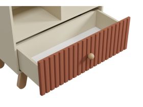 Стеллаж детский Финни 78x78 Терракотовый
