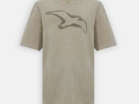 Футболка из хлопка с принтом