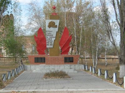 Братская могила участников гражданской войны, погибших в борьбе за власть Советов