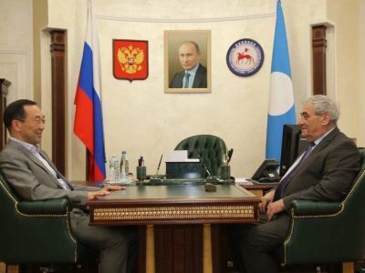 Вячеслав Штыров поддержал выдвижение Айсена Николаева на выборы главы Якутии