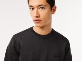 Мужской свитер Lacoste из шерсти мериноса