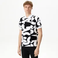 Мужское хлопковое поло Lacoste