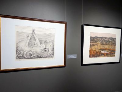 В Якутске открылась выставка художницы-графика Марии Рахлеевой