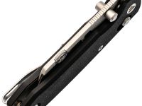 Складной нож Trivisa Puppy-BG, сталь SK5, рукоять G10, черный