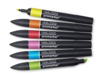 Набор маркеров ProMarker 6 цветов, основные оттенки
