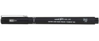 Линер UNI PIN02-200 (S) 0,2 мм, черный