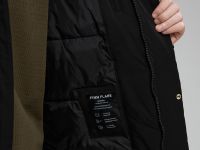 Утепленная куртка с капюшоном