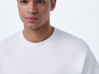 Базовая футболка из хлопка, Белый