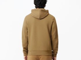 Мужское худи Lacoste классического кроя с флисом