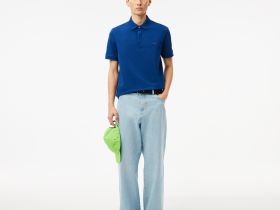Мужское поло Lacoste PARIS стандартного кроя