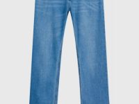 Базовые прямые джинсы, Голубой