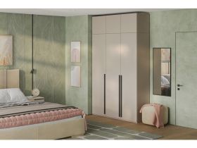 Распашной шкаф Кимбол 3.1-170x280 Латте