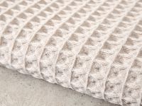 Полотенце вафельное Лорг/Lorgo, бежевое