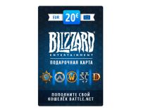 Карта пополнения баланса Battle.net 20 EUR (EU) [Цифровая версия] (PC)
