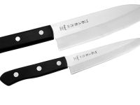 Набор из 2-х кухонных ножей Tojiro Western Knife FT-011, сталь VG-10, рукоять стабилизированная древесина