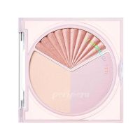 Трёхцветная палетка хайлайтеров Peripera V Highlighter 03 Voluming Veil