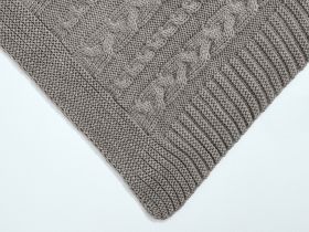 Плед Novallas, серый