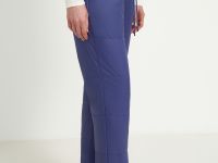 Утепленные брюки с эластичным низом