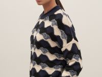 Джемпер свободного силуэта с шерстью