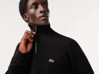 Мужская толстовка Lacoste на молнии с высоким воротом