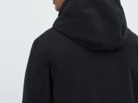 Куртка-анорак с капюшоном, Черный