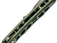 Складной нож CIVIVI Anaaki, сталь Nitro-V, рукоять зеленый алюминий