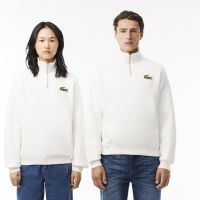 Толстовка Lacoste унисекс с молнией и высоким воротом