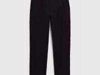 Чиносы из структурной ткани с ремнём, Синий